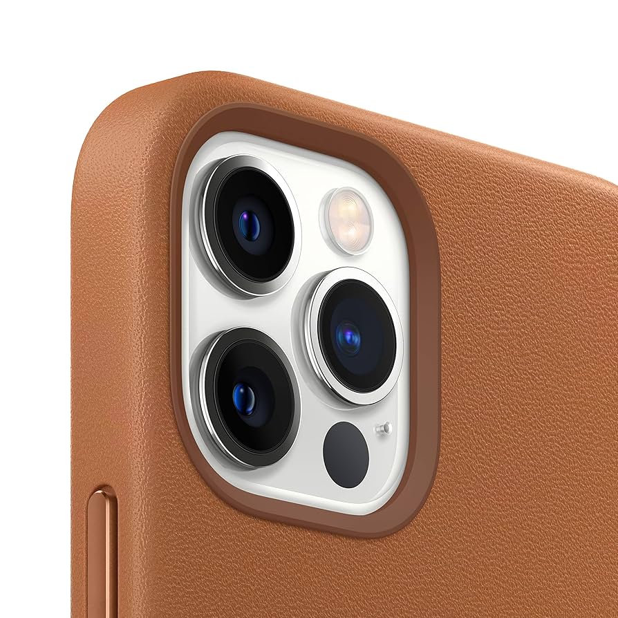 Amazon.com: Apple iPhone 12 Pro Max Leather Case with